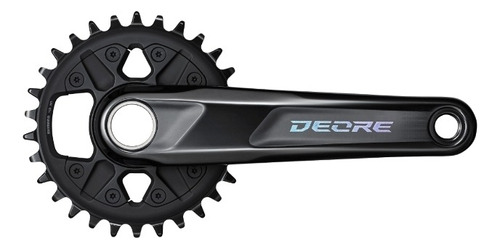 Pedivela Shimano Deore M6130 12v 30d Single 175mm Integrado