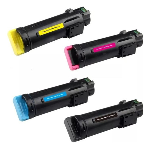 Kit 4 Toner Compatible Xer Phaser 6510 / 6515 106r03488