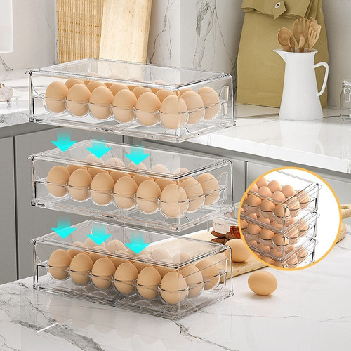 Soporte Para Huevos Para Almacenamiento En Nevera