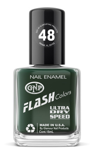 Esmalte Flash Colors De Gnp 15ml Nro.48