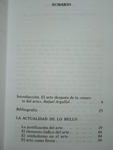 La Actualidad De Lo Bello (estética) / Hans Georg Gadamer (Usado)