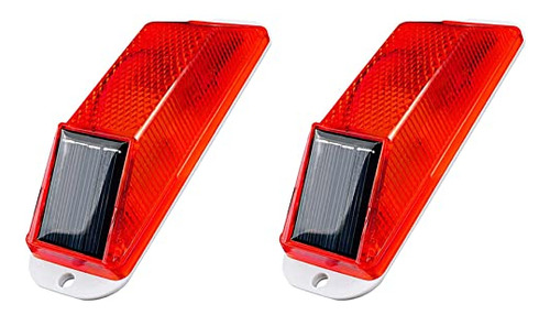 Semforo Solar Led Emergence, 2 Unidades, Superbrillante, Ip5