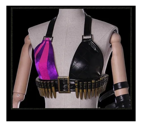 Perfect League Of Legends Jinx Lol Cosplay Ropa De Mujer