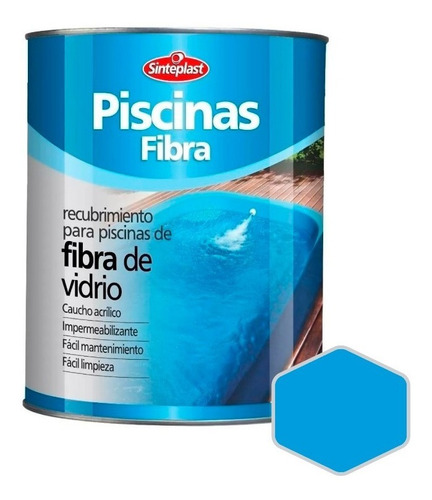 Piscinas Fibra | Pintura Para Piletas Plásticas | 4l