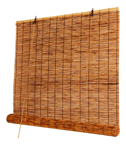 Persiana Enrollabl Bambu Translucida Para Proteccion Ventana