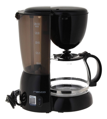 Cafetera Electrica 1,2 Litros Negro Afj