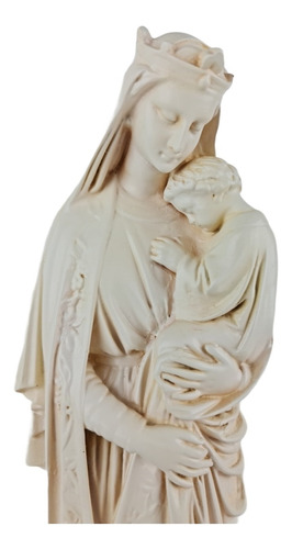 Imagem 1 de 7 de Imagem Escultura Nossa Senhora Da Sabedoria 40cm
