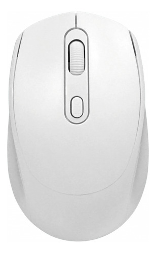 Mouse Blanco Usb Inalmbrico 2,4ghz Bateria Interna Recargabl
