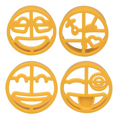 Emoji Juego 4 Cortador Sandwiche Para Forma Pan Panqueque No