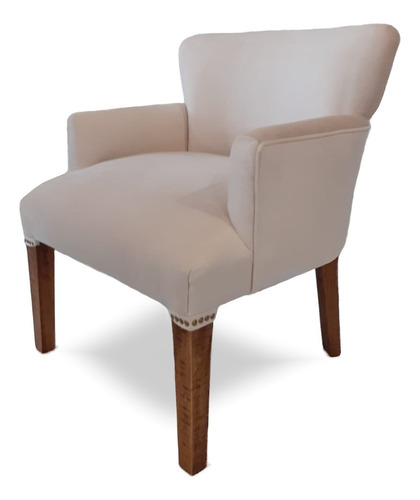 Silla Sillon Matero Poltrona Apoyabrazos Pana Sin Interes