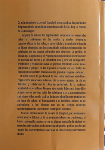 Imagen 4 de 4 de El Heroe De Las Mil Caras - Joseph Campbell