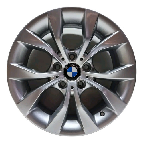 Roda Bmw X1 Sdrive Aro 17 ®5400 Unidade Avulsa Cor Prata