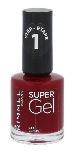 Rimmel Esmalte Rimmel Larga Duración Super Gel Paso 1