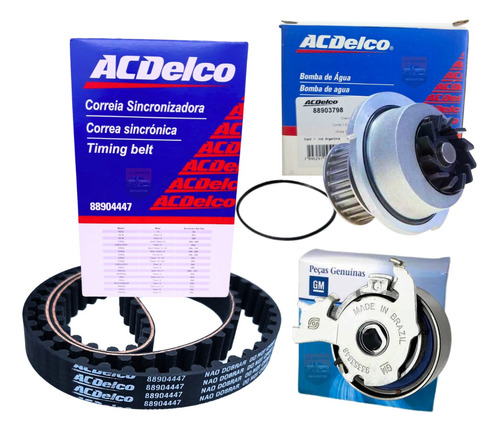 Kit Distribucion Corsa Classic 1.4 8v Original Acdelco