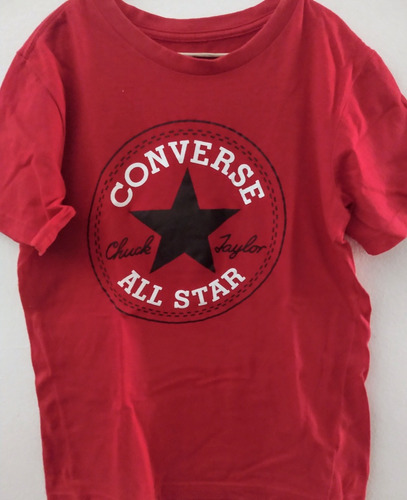 Remera Converse. Talle M. Niños. Excelente Estado 