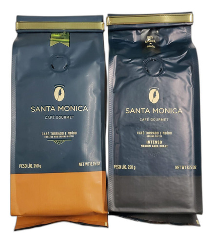 Kit Café Santa Monica Moído 250g - Gourmet/intenso