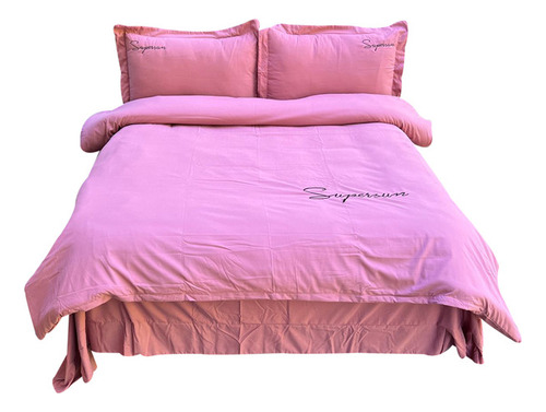 Duvet Sampson Bordado Lila Queen