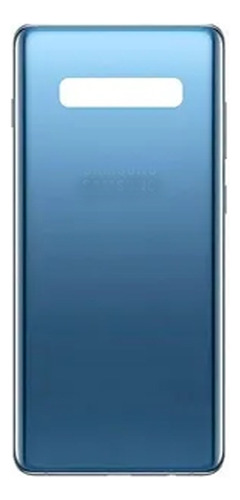 Tapa Trasera Repuesto Compatible Con Samsung S10 Azul