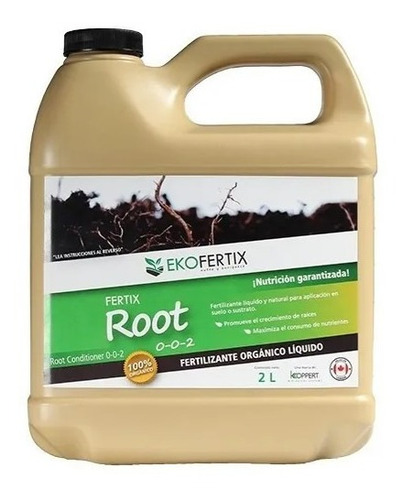Nutricion Enraizador Organico Root Autocultivo 2 L 