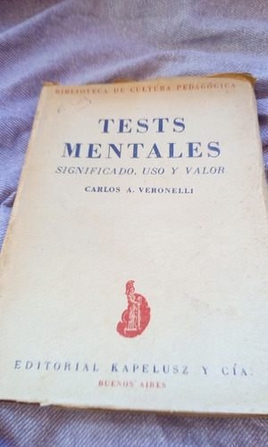 Tests Mentales Carlos Veronelli  - Envios