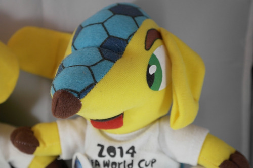 Peluche Fuleco:la Mascota Del Mundial De Fútbol Brasil 2014 