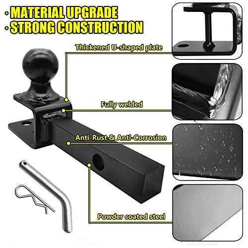 Soporte Multiusos Atv Utv De 3 1 Vástago Sólido De 11...
