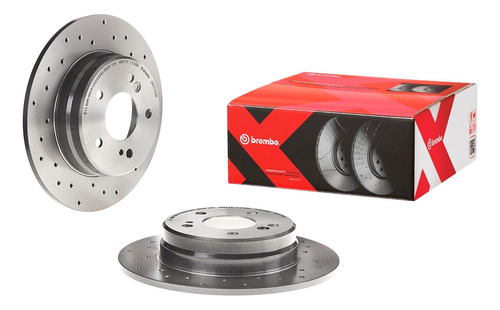 Brembo Xtra Rear Drilled Brake Disc Rotor For Crossfire  Ssg