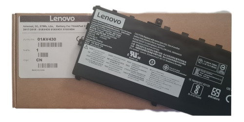 01av494 - Battery For Lenovo Thinkpad  11.58 V 4920 Mah 57w