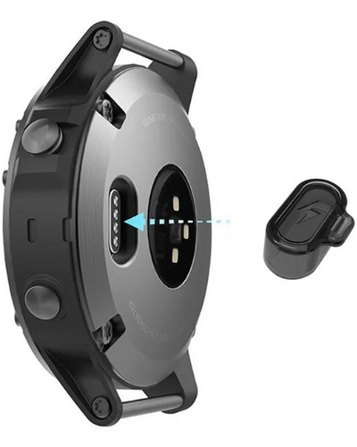 Protector De Puerto Carga Para Garmin Reloj Tapón Anti Polvo