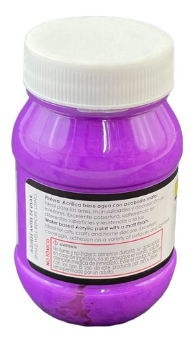 Imagen 2 de 2 de Acrílico Vanguardia Bugamblia Neón 505 De 100ml.