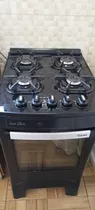 Comprar Cocina Tem Luna Glass 4h Gas\u002Feléctrica 4 Hornallas Negra