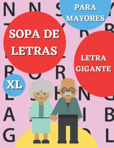 Libro : Sopa De Letras Para Mayores - Letra Gigante Xl...