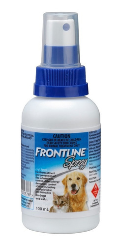 Frontline Spray Antipulgas Para Perros Y Gatos 100ml