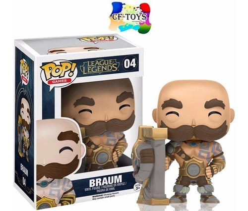 League Of Legends Braum Funko Pop Videojuego Lol Oferta Cf