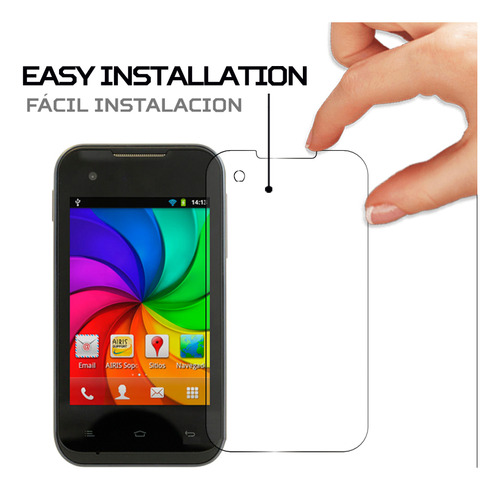 Protector Mica Pantalla Para Airis Tm350