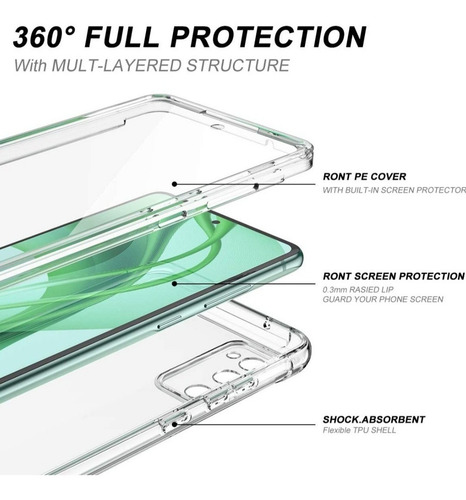 Imagen 2 de 10 de Funda 360 Protege 100% Compatible Con Samsung S20 Fe