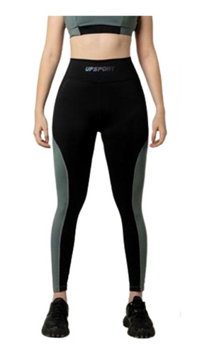 Leggins Tela Fria Anticelulitis Talle Medio Alto Asimetrico