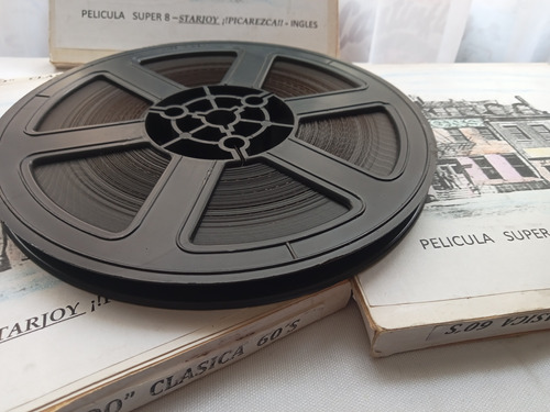 Películas De Cine Clásicas Super 8mm Tres Rollos