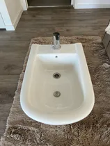 Comprar Bidet Ferrum Mod Bari De 1 Agujero . Blanco Con Grifería Fv Blanco