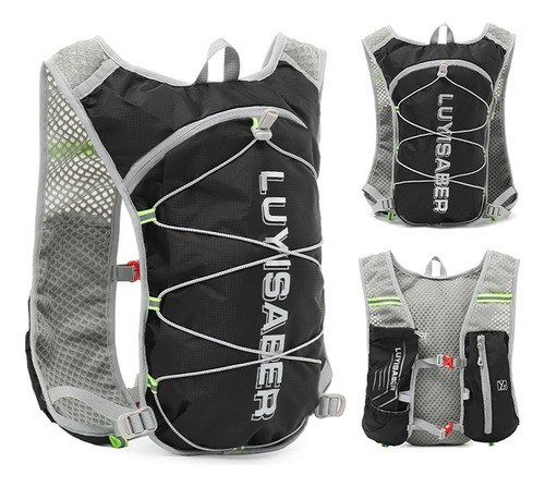 Mochila Hydion Vest Para Correr, Hacer Senderismo O Andar En