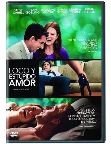 Loco Y Estupido Amor Steve Carell Pelicula Dvd