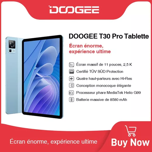 Doogee T30 Pro G99 11'' 2.5k 8+256gb 8580mah Android 13