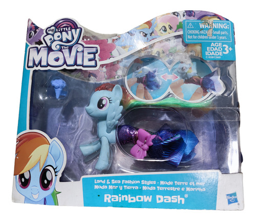 My Little Pony The Movie, Rainbow Dash, Moda Mar Y Tierra