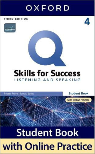 Libro: Q Skills For Success Listening & Speaking, 4th Level