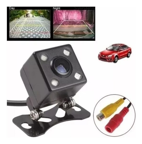 Camara De Reversa Universal Con 4 Led Vision Nocturna Hd 084