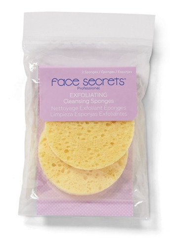 Esponjas Exfoliantes De Limpieza Face Secrets Prossional