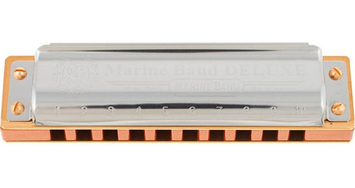 Imagem 3 de 7 de Gaita Harmônica Marine Band Deluxe - C (dó) - Hohner