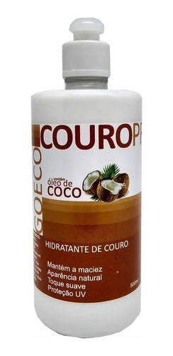 Couropro 500ml - Hidratante De Couro Com Óleo De Coco