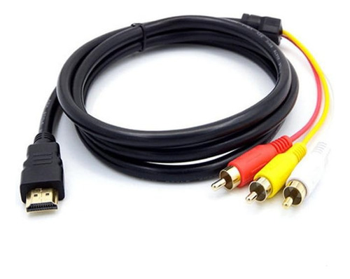 Rca Adaptador Hdmi Audio Video Cable Convertidor 