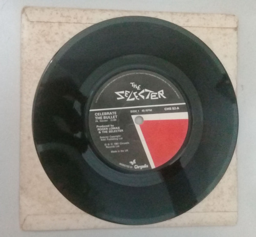 Compacto Vinil The Selecter Celebrate The Bullet Ed. Uk 1981